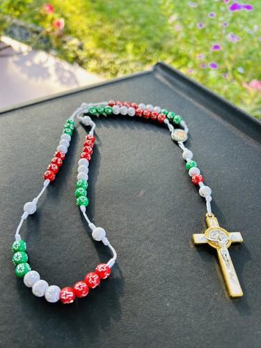 Rosario tri color virgen - tri,