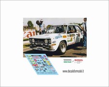 DECALS 1:24 FIAT 131 ABARTH VUDAFIERI RALLY LANA 1981