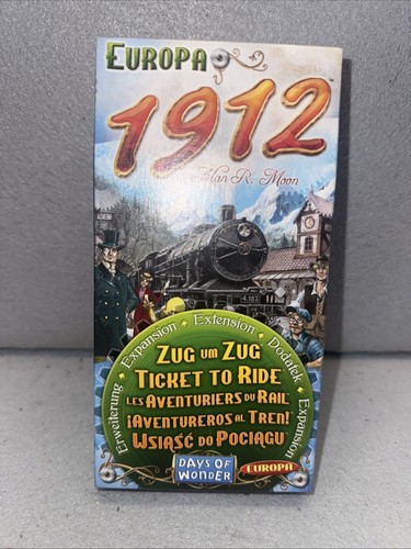Ticket ride europe europa - ticket,