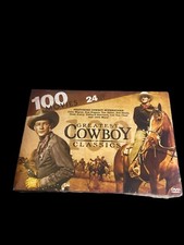 Greatest Cowboy Classics: 100 DVD Movies 24 Disc 107 + Hours New