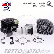 GRUPPO TERMICO DR EVOLUTION D47 70 CILINDRO PISTONE TESTA MALAGUTI F10 RESTYLING