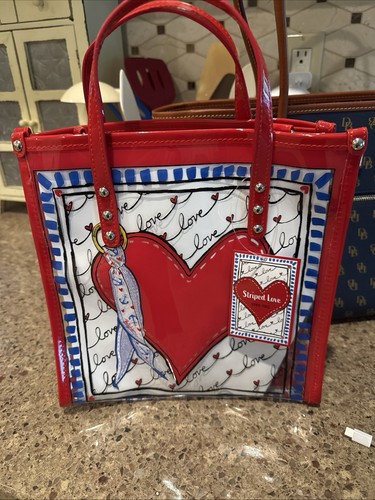 Borsa brighton righe love in - borsa,