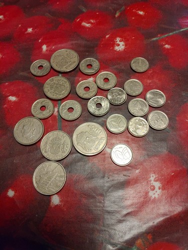 Lotto monete spagnole - ,