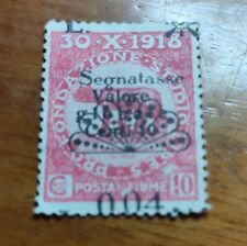 1921 FIUME SEGNATASSE  1921