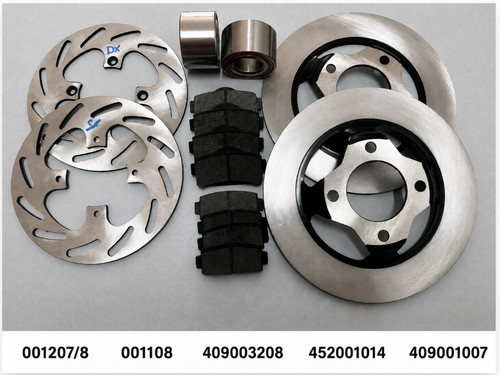 Kit freni completo anteriore - kit,