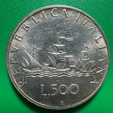1960-R Italia 500 Lire .835