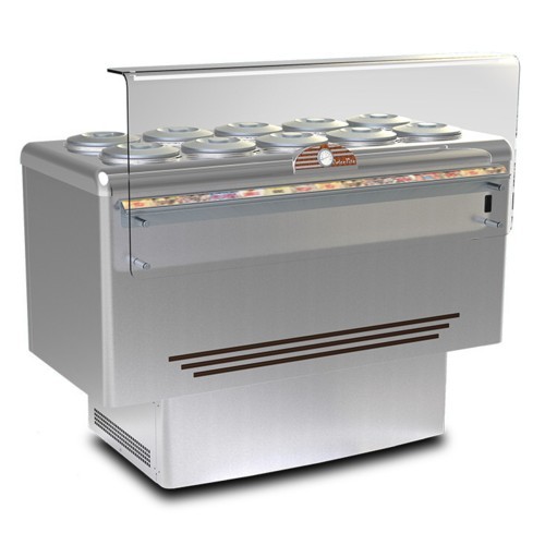 Vetrina banco gelati gelateria