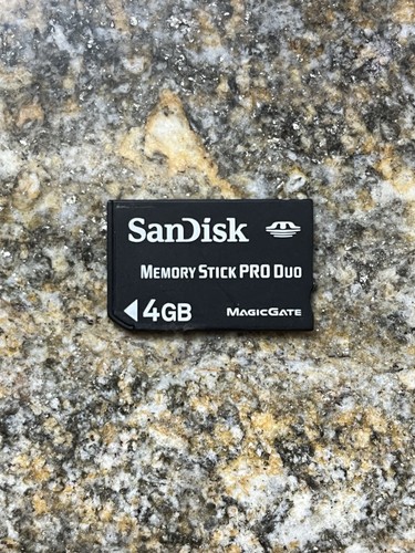 Memory stick pro duo - memory, gb