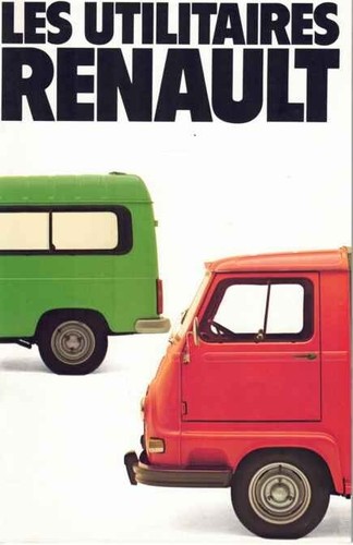 Brochure renault 4 - brochure,