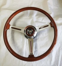 LANCIA FULVIA HELLEBORE classic wood Steering Wheel 39CM volante legno d'epoca