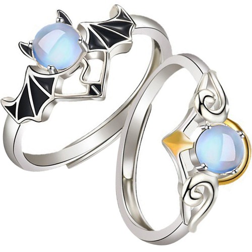 Pcs anello argento anelli - pcs,