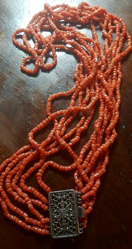 Collana corallo - ,