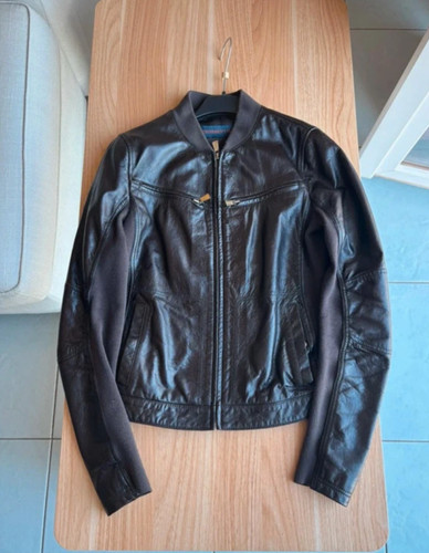 Giubbotto pelle trussardi - in,