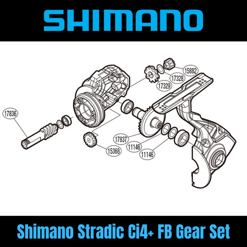 Shimano stradic ci4 fk - shimano, fb/fk