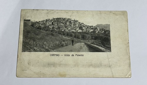Cartolina carpino vista - carpino, da