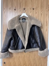 ZARA GIACCA BIKER DOUBLE FACE