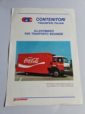 Furgoni Trasporto Bevande Depliant Scheda Tecnica Pasino