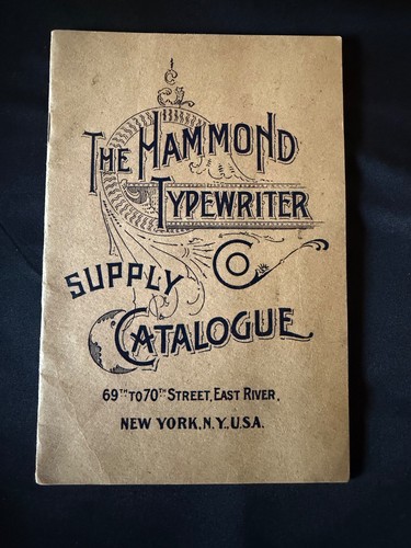Hammond typewriter supply - hammond, co