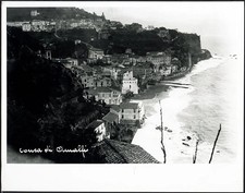 Foto vintage Conca di Amalfi 1933 Ft 37742 - Stampa 24x30 cm
