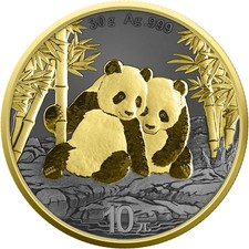 Anello oro Cina Panda 2026 30