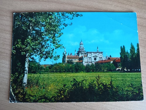 Cartolina italia pavia - italia, certosa
