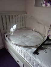 Sedia a bolle in acrilico da appendere retrò vintage