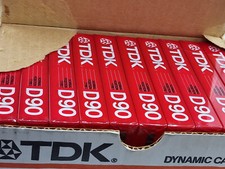 TDK D 90 USA 1986 CONFEZIONE