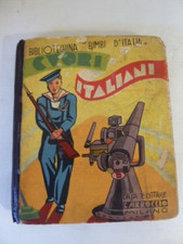 Bibliotechina " Bimbi D'Italia"-CUORI ITALIANI-Carroccio 1934 -(C5)