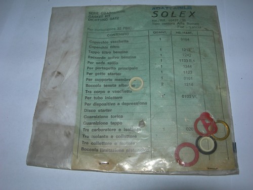 Fiat lancia alfa solex 32 - lancia,