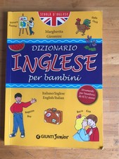 DIZIONARIO INGLESE per bambini MARGHERITA GIROMINI giunti jr 