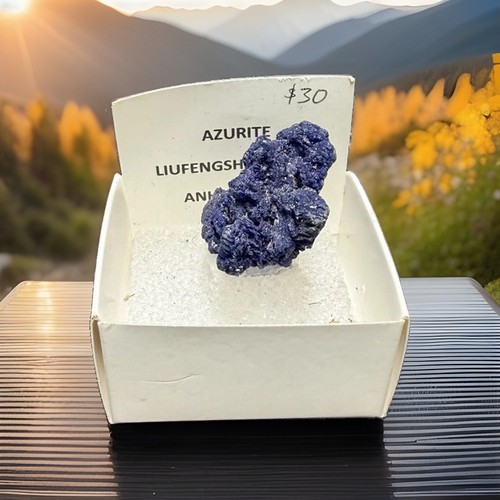 Esemplare minerale azzurro - , 30
