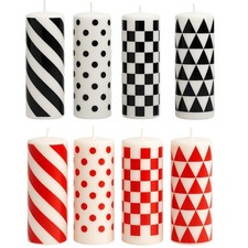 Set 4 Pezzi Candele