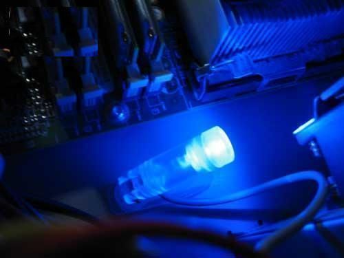 Laser beam blu verde - laser, luce