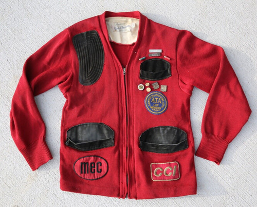 Giacca maglione uomo vintage