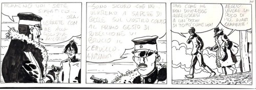 Hugo pratt striscia originale - striscia,