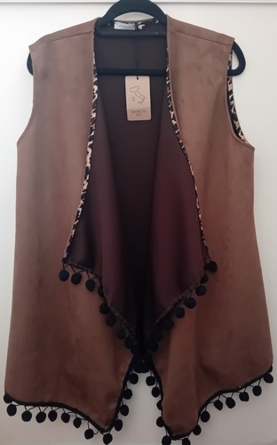 Gilet donna - gilet/gilet, pom