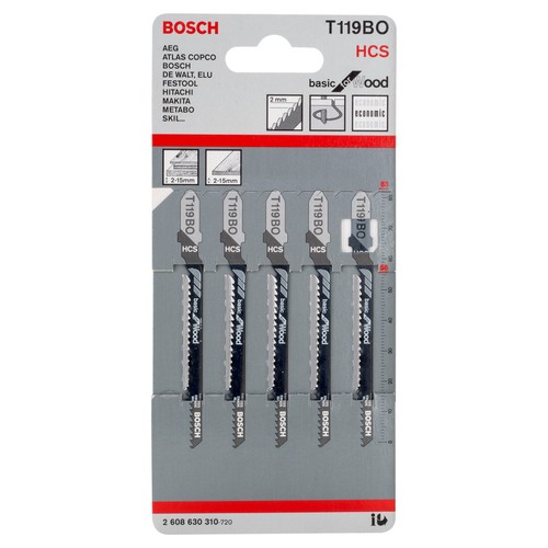 Bosch t119bo basic per - per, legno