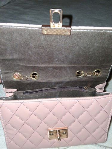 Borsa tracolla piccola rosa - a,