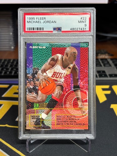 Fleer michael jordan psa - jordan,