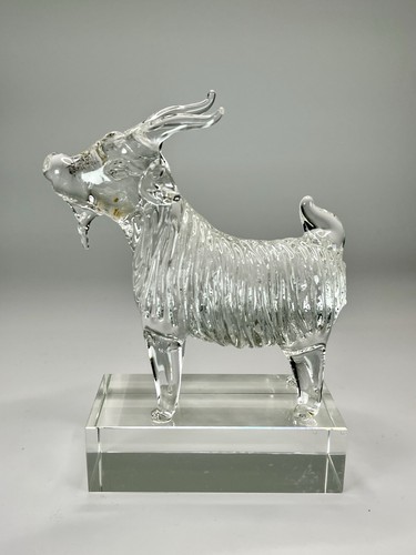 Capra cristallo statuina - in, ~
