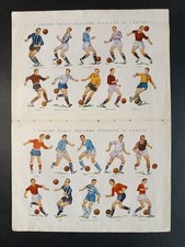 sheet ITALIAN FOOTBALL TEAM
