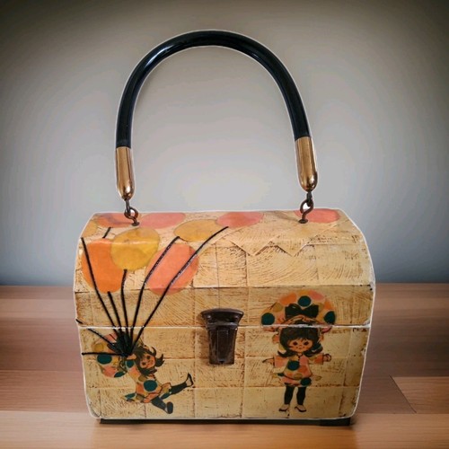 Kitschy scatola legno anni - , 70