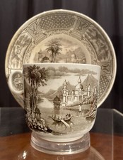 Antica Tazza In Maiolica Da Collezione