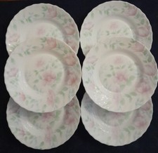 Piatti Fondi Arcopal France Con Fiori Vintage Lotto 6 Pezzi