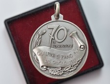 Medaglia Sezione alpini Piacenza anniversario della fondazione 2007 esercito 