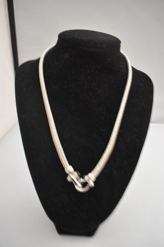 Collana con cavo argento - collana,