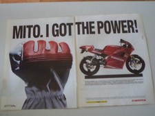 advertising Pubblicità 1993 MOTO CAGIVA MITO 125 7