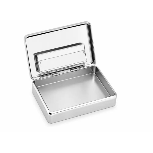 Metal tobacco tin - tin, built