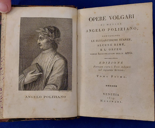 Opere volgari angelo - opere,