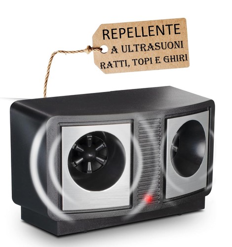Repellente ultrasuoni per topi - per,
